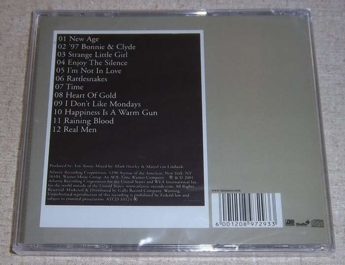TORI AMOS Strange Little Girls SOUTH AFRICA Cat# ATCD 10124
