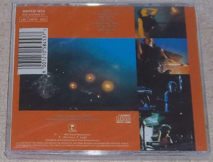 U2 Live / Under A Blood Red Sky SOUTH AFRICA Cat# MMTCD 1623