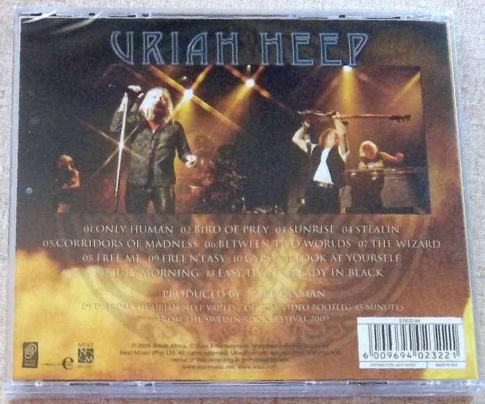 URIAH HEEP Celebration 2 CD SOUTH AFRICA Cat# EDCD 84