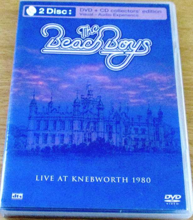 THE BEACH BOYS Live at Knebworth 1980 DVD + CD