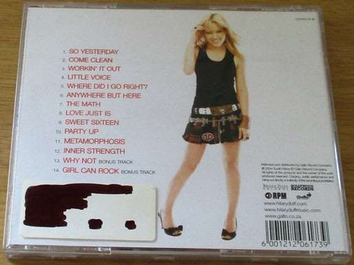 HILARY DUFF Metamorphosis CD [Shelf G x 12]