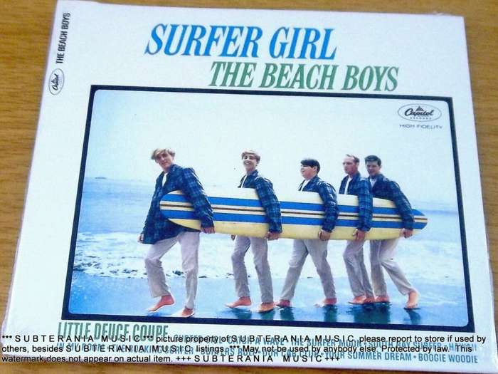 THE BEACH BOYS Surfer Girl HDCD EUROPE Cat# 50999 404435 22 [2012 remaster]
