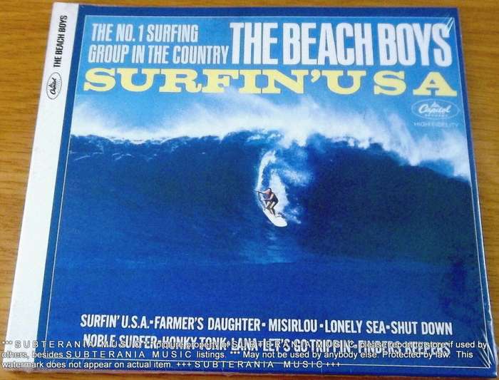 THE BEACH BOYS Surfin U.S.A. HDCD EUROPE Cat# 50999 404436 21 [2012 remaster]