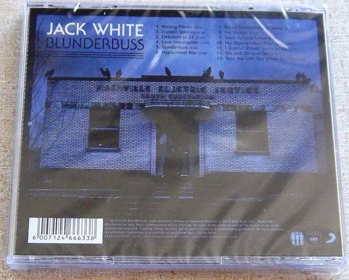 JACK WHITE Blunderbuss SOUTH AFRICA Cat# CDCOL7444