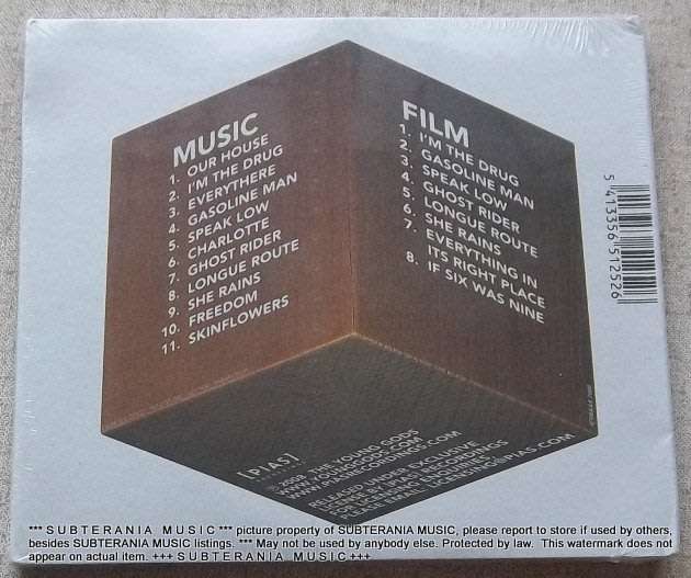 THE YOUNG GODS Knock on Wood The Acoustic Sessions CD+DVD BELGIUM Cat# PIASR 125 CDVD