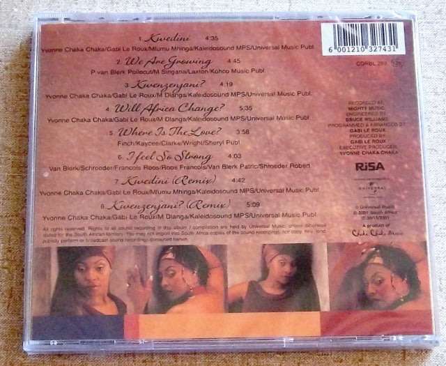 YVONNE CHAKA CHAKA Kwenzenjani? SOUTH AFRICA Cat# CDRBL 289 *sealed*