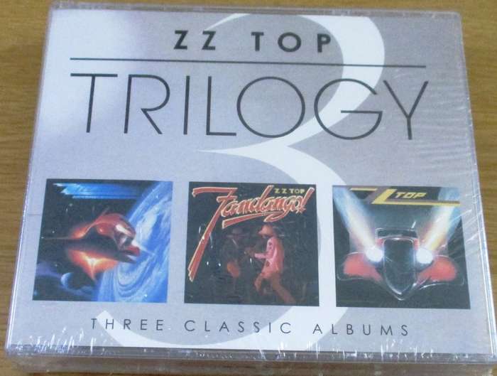 ZZ TOP Trilogy Afterburner Fandango! Eliminator 3CD SOUTH AFRICA Cat# CDWT1011 [EX]