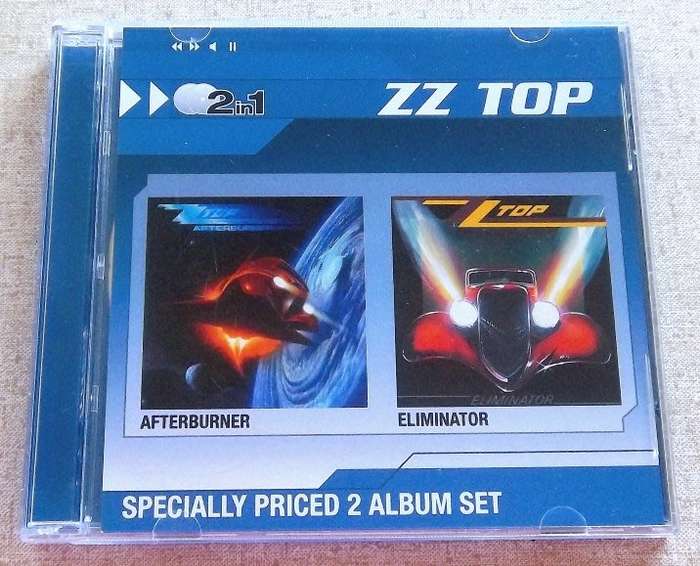 ZZ TOP Afterburner Eliminator 2xCD SOUTH AFRICA Cat# CDWT1220
