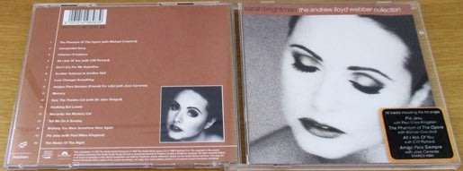 SARAH BRIGHTMAN The Andrew Lloyd Webber Collection CD (SHELF G Box 24]
