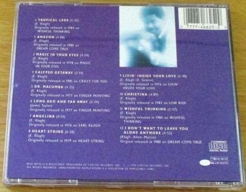 EARL KLUGH The Best Of IMPORT release CD  [Shelf G x 25]