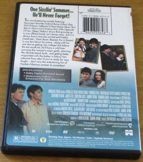 CULT FILM: Summer Fling DVD [DVD BOX 2] Jared Leto