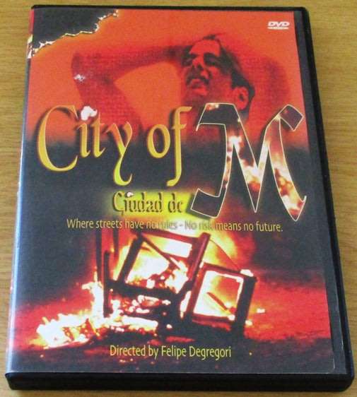 CULT FILM: City of M DVD [DVD BOX 3] SPANISH with English Subtitles