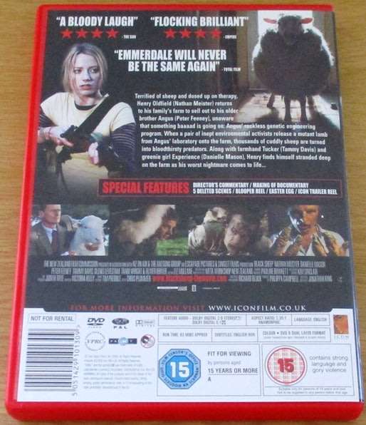 CULT FILM: Black Sheep DVD [DVD BOX 3]