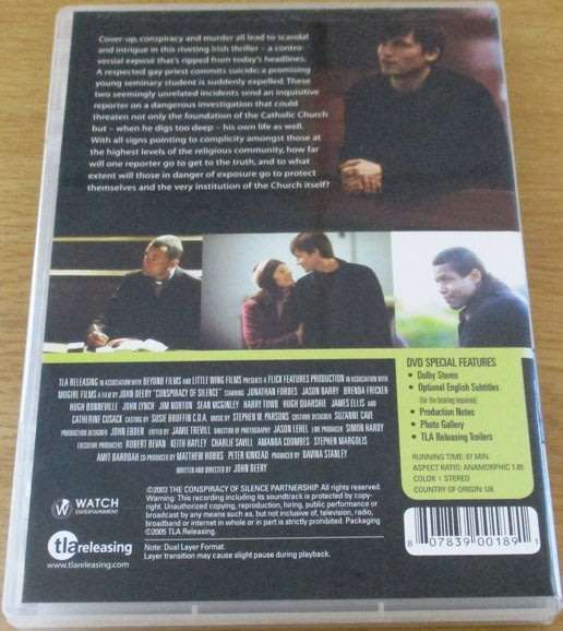 CULT FILM: Conspiracy of Silence DVD [DVD BOX 4]