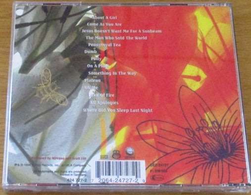 NIRVANA MTV Unplugged in New York [Shelf G x 26]