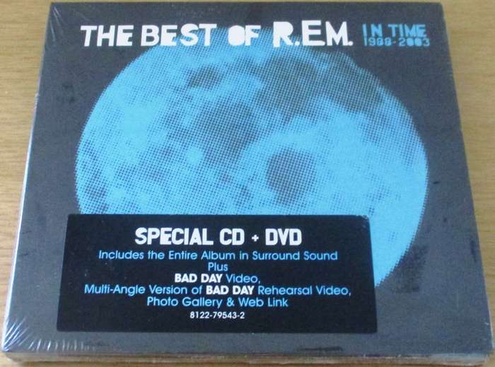 R.E.M.  In Time 1988-2003 European CD + DVD Audio