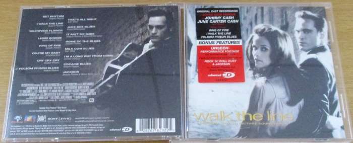 SOUNDTRACK: WALK THE LINE Johnny Cash O.S.T.  [Shelf V Box 5]