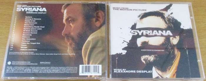 SOUNDTRACK: SYRIANA O.S.T. CD [Shelf V Box 5]