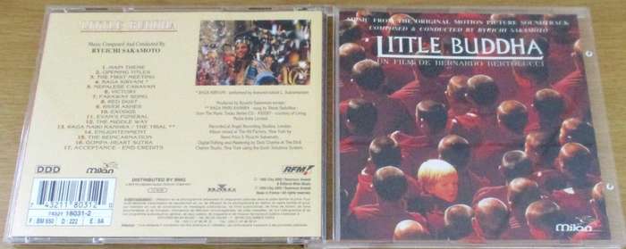 SOUNDTRACK: LITTLE BUDDHA O.S.T. CD [Shelf V Box 5]