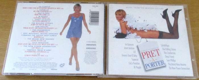 SOUNDTRACK: PRET A PORTER O.S.T. CD [Shelf V Box 5]