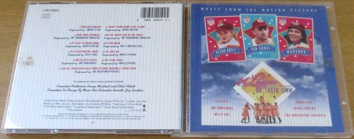 SOUNDTRACK: A LEAGUE OF THEIR OWN O.S.T. CD [Shelf V Box 5]