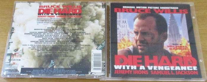 SOUNDTRACK: DIE HARD WITH A VENGEANCE O.S.T. CD [Shelf V Box 5]