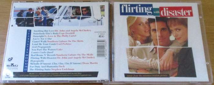 SOUNDTRACK: FLIRTING WITH DISASTER O.S.T. CD [Shelf V Box 5]