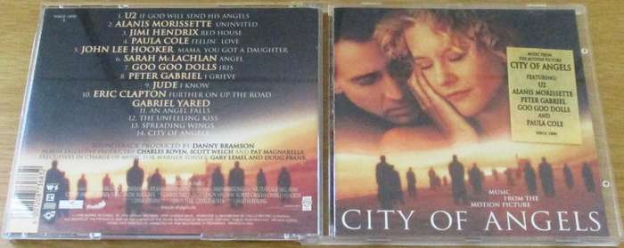 SOUNDTRACK: CITY OF ANGELS O.S.T. CD [Shelf V Box 6]