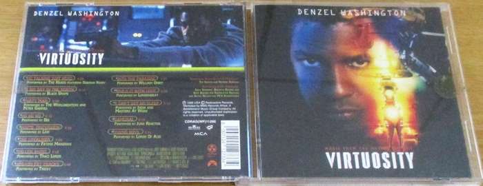 SOUNDTRACK: VIRTUOSITY O.S.T. CD [Shelf V Box 6]