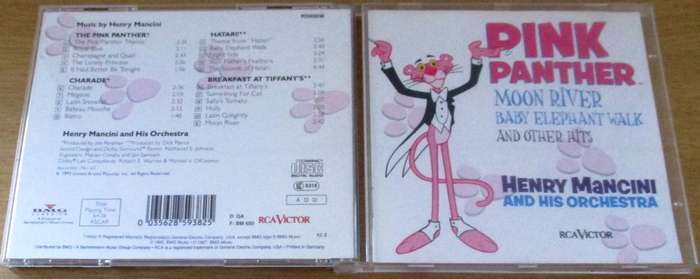 SOUNDTRACK: PINK PANTHER O.S.T. CD [Shelf V Box 6]