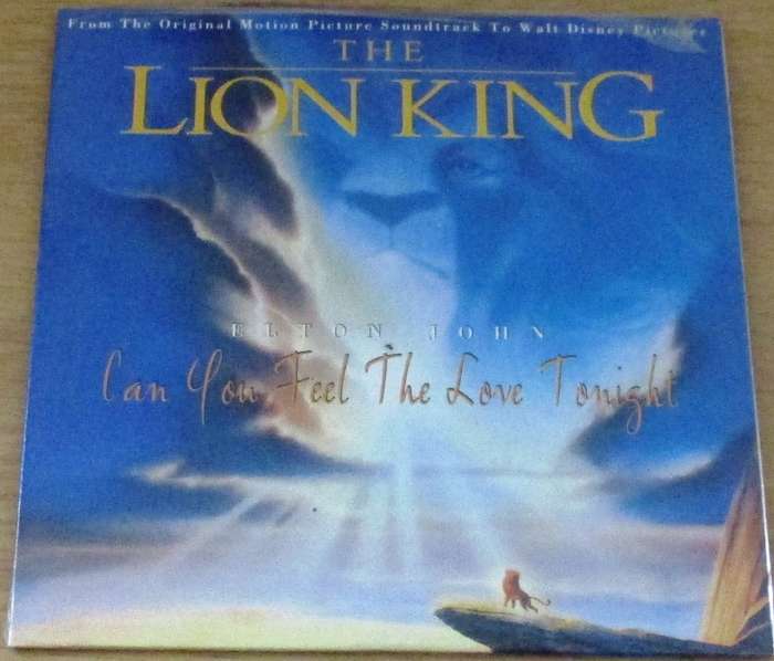 ELTON JOHN Can You Feel the Love Tonight CD Single [cardsleeve box]