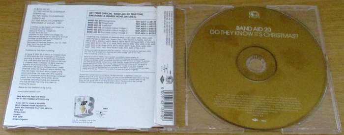 BAND AID 20 Do They Know It`s Christmas? CD [S/R]