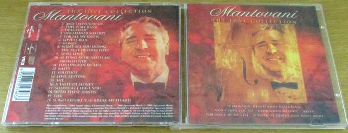 MANTOVANI The Love Collection CD [Shelf G Box 17]