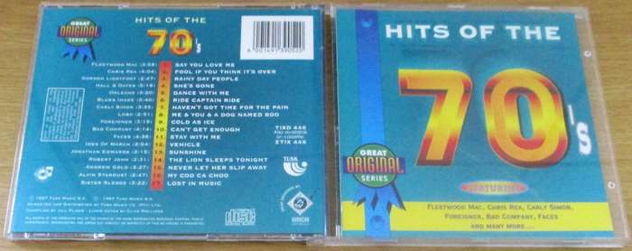 Various HITS OF THE 70`S CD [Shelf G Box 26] Fleetwood Mac Chris Rea Faces