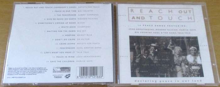 Various REACH OUT AND TOUCH  CD [Shelf G Box 22] Talk Talk Black Big Country