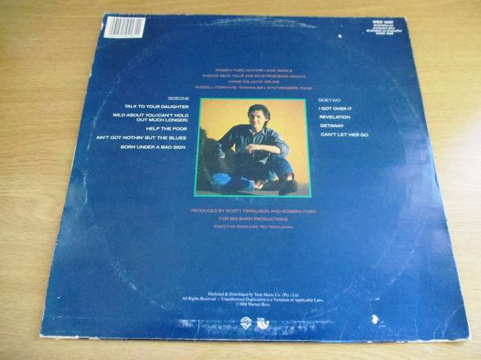 ROBBEN FORD Talk to your Daughter VINYL LP RECORD