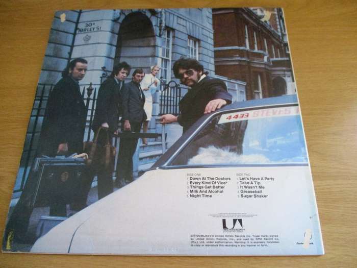DOCTOR FEEL GOOD Private Practice VINYL LP RECORD