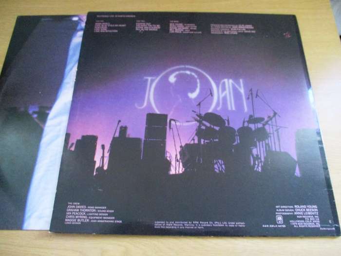 JOAN ARMATRADING Steppin` Out VINYL LP RECORD