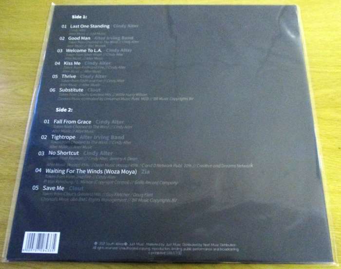 CINDY ALTER The Essential Collection - Last One Standing 2022 VINYL LP Record
