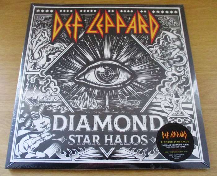 DEF LEPPARD Diamond Star Halos 2XLP VINYL LP RECORD