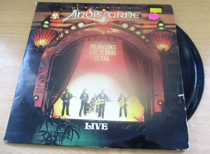 LINDISFARNE Magic in the Air Live South African Pressing 2xLP VINYL RECORD