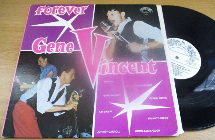 GENE VINCENT Forever Gene Vincent LP VINYL RECORD