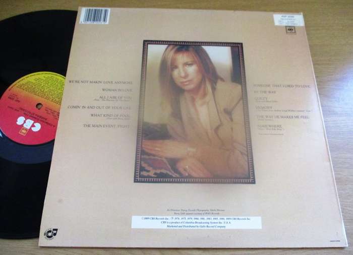 BARBRA STREISAND A Collection Greatest Hits and More South African Pressing LP VINYL RECORD