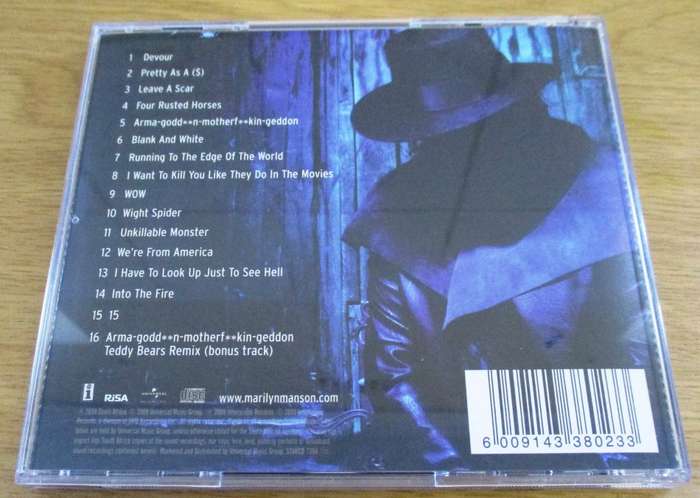 MARILYN MANSON The High End of Low CD