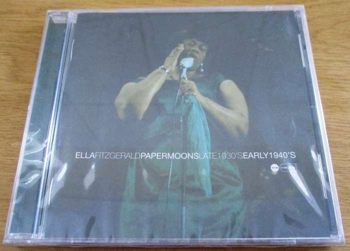 ELLA FITZGERALD Papermoons Late 1930`s Early 1940`s CD [msr]