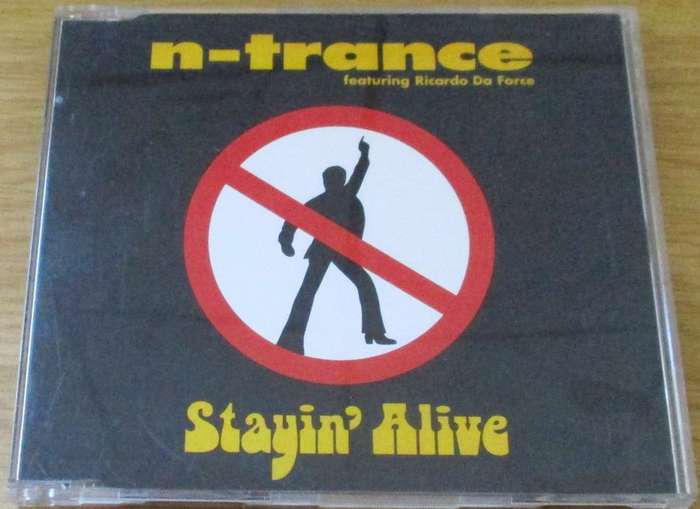 M TRANCE Stayin` Alive IMPORT CD Single [Shelf BB CD singles]