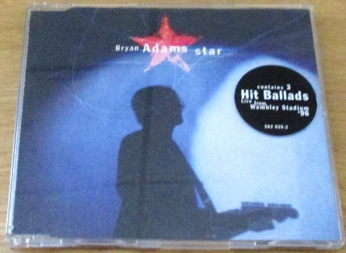 BRYAN ADAMS Star IMPORT CD Single [Shelf BB CD singles] Includes 3 Ballads