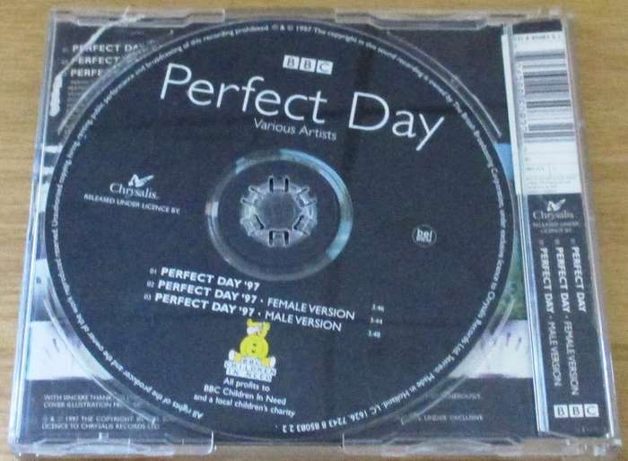 PERFECT DAY IMPORT CD Single [Shelf BB CD singles]