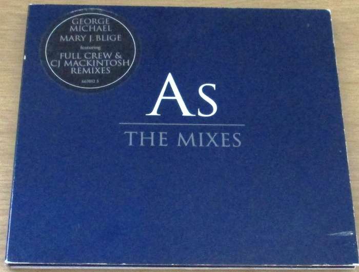 GEORGE MICHAEL + MARY J BLIDGE As The Mixes CD Single [Shelf BB CD singles]