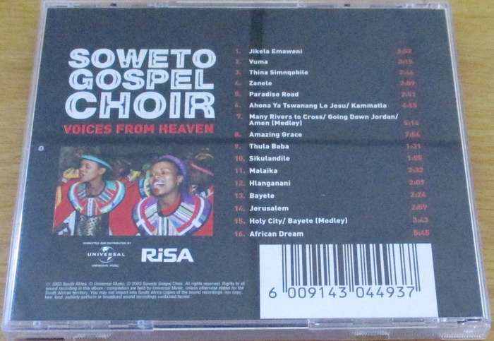 SOWETO GOSPEL CHOIR Voice From Heaven CD [msr]